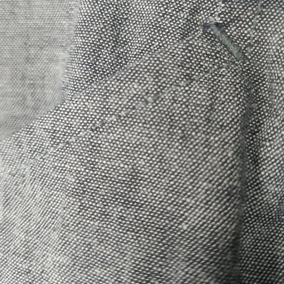 BCBGMaxAzria Women's Gray Linen Dress Casual Pleated Front Shorts - Picture 6 of 11